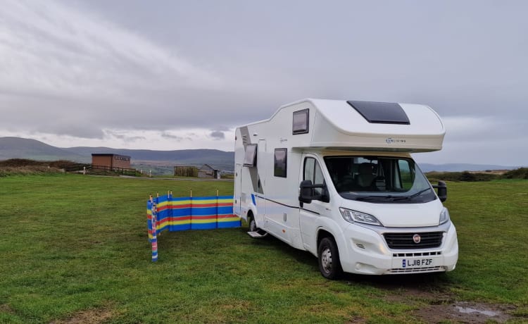 Adria – 7 berth Fiat Ducato  Adria sunliving from 2018