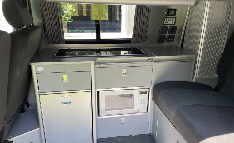 4 berth Volkswagen campervan from 2018