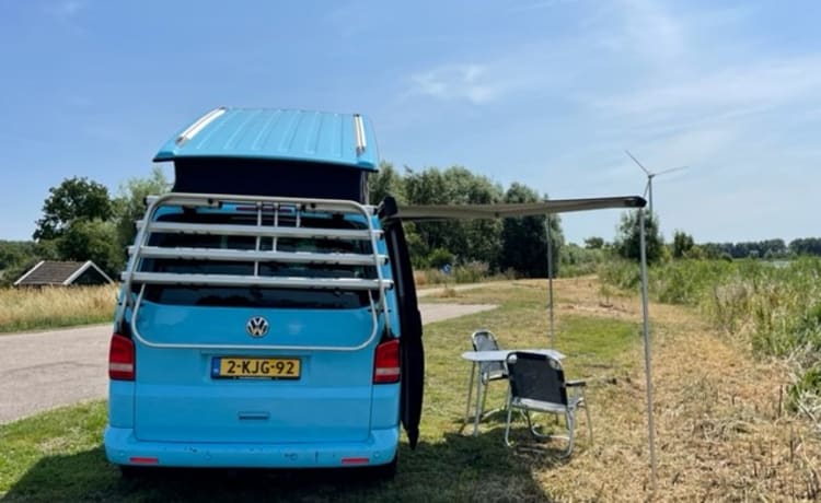 De Familiebus – Volkswagen California Beach  140pk 4p T5 DSG automaat uit 2012