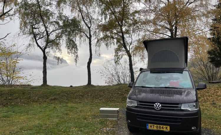 4p Volkswagen bus uit 2014