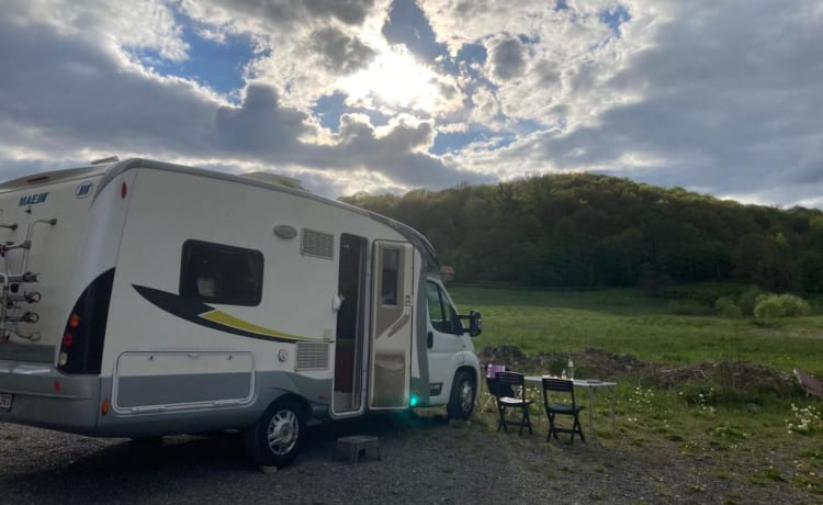 Cozy motorhome