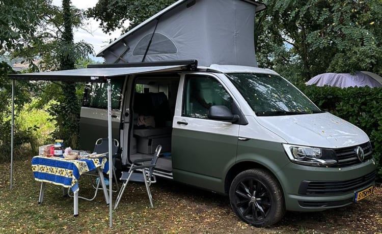 Happy Coast – VW California Automatic 2018 euro 6 CC PDC awning 4 persons