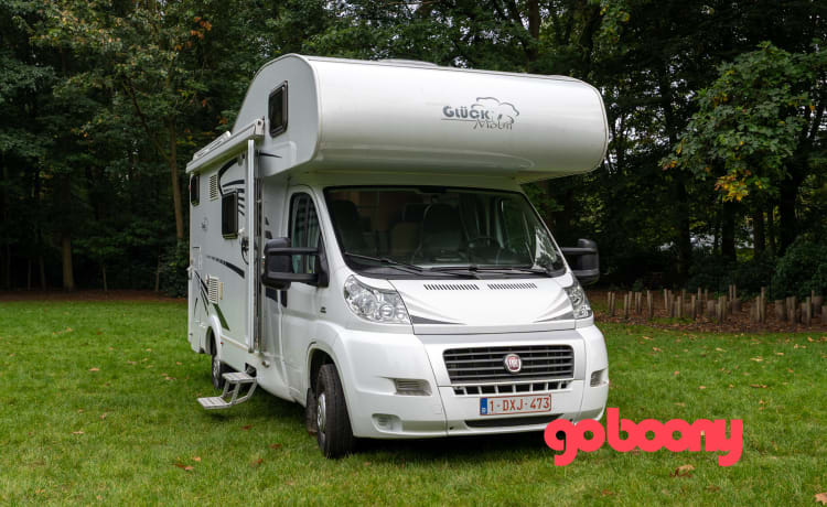 Mein Glückmobil – Fiat Ducato alkoof - 6p - 2012