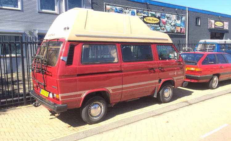 Mooie complete VW T3 Westfalia club joker te huur 