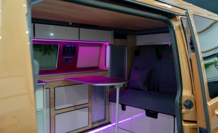 Bronze VW – 4 berth Volkswagen campervan from 2023