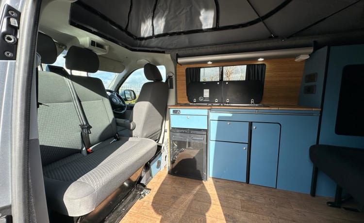 4-persoons Volkswagen campervan uit 2015