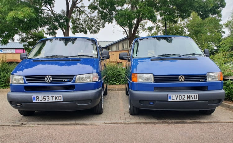 Hilary – Klassieke VW T4 Handgeschakelde 2-persoons camper