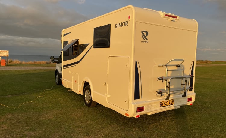 Ramona  – 5 berth Rimor semi-integrated from 2023