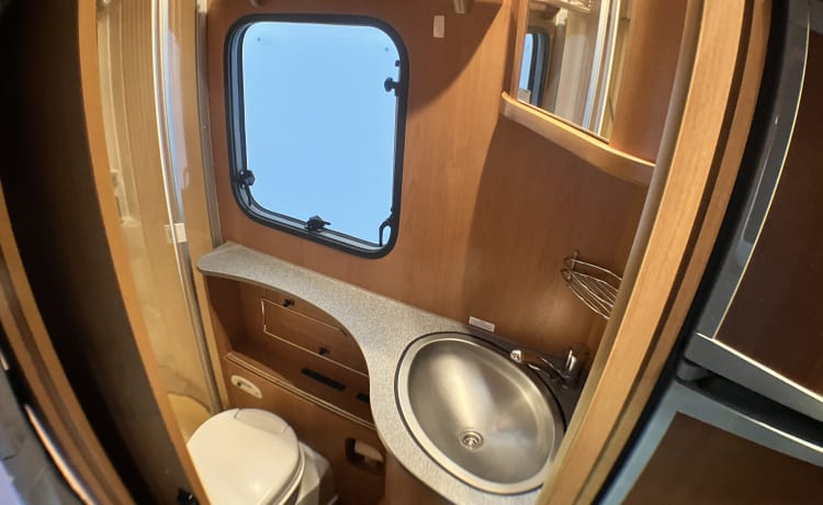 Very nice camper for small trips, but also for