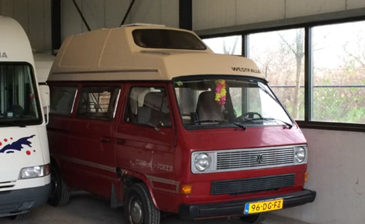 Mooie complete VW T3 Westfalia club joker te huur 