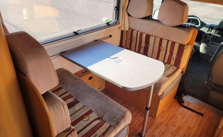 Coster kids camper  – 6p Fiat alcôve