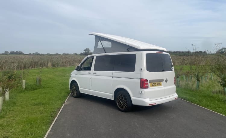 4 berth Volkswagen campervan from 2018