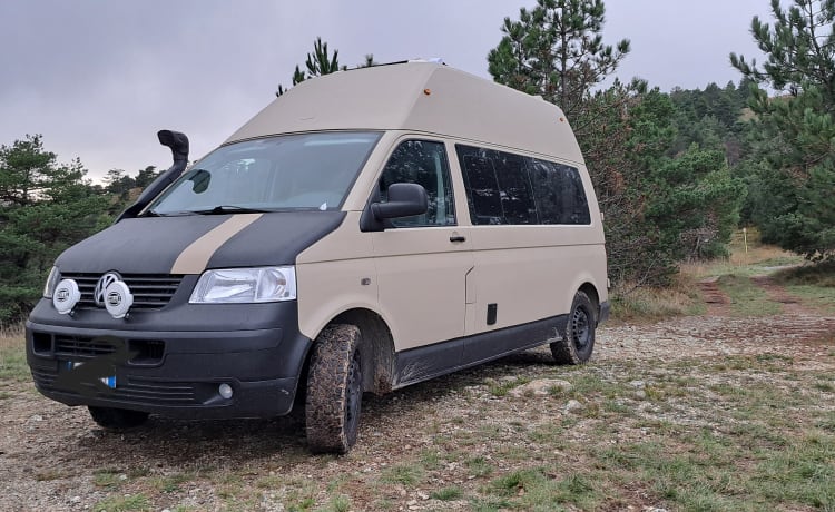 Ghelandina – Volkswagen t5 2.5 tdi 4 motion 