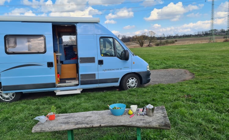 Comfortable camper bus