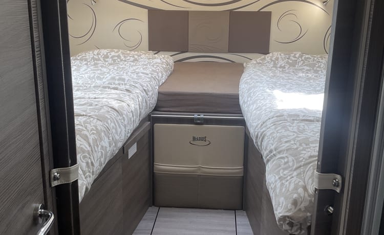 Mobil-home de luxe 4+1p McLouis de 2020