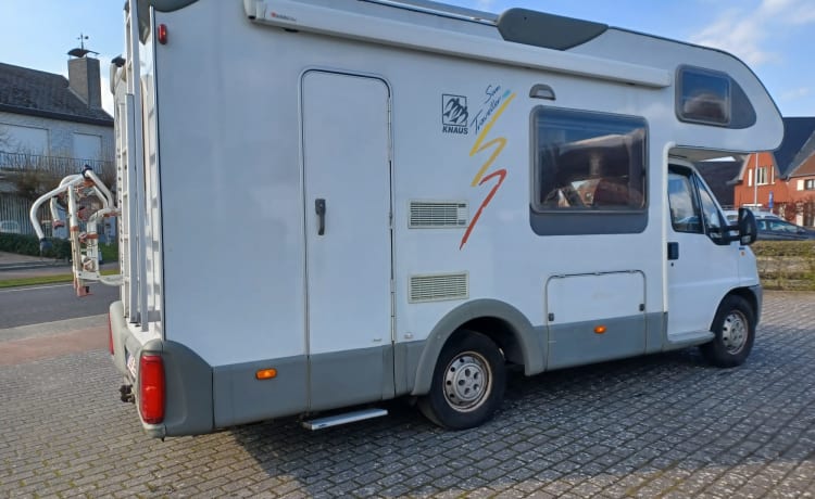 Moby – 3-persoons mobilhome met alkove