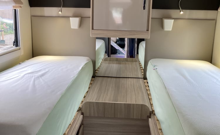 Rent our luxury camper for lots of travel fun.