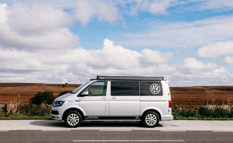 Duke – 4-persoons Volkswagen camper uit 2015