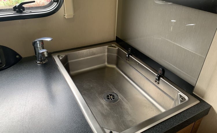 Tilly The Tardis – 2 berth Autotrail  2014, spacious and comfortable