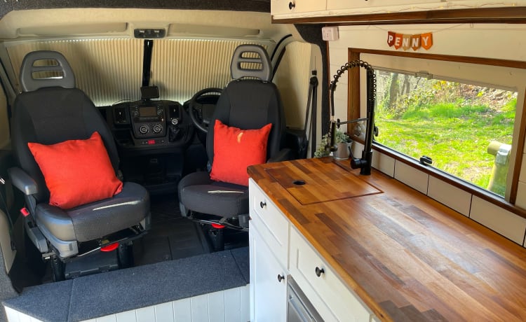 Penny – LWB-camper met twee slaapplaatsen - Fiat Ducato