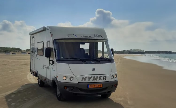 El Carasol – 5-persoons Hymer B544 ontmoet graag reizigers die van rust willen genieten