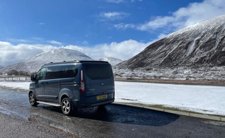 Jura – 4-persoons Ford campervan uit 2022