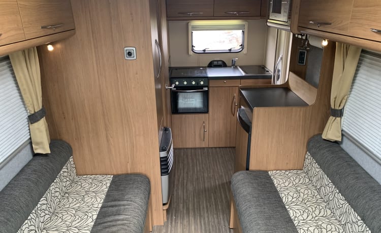 Tilly The Tardis – 2 berth Autotrail  2014, spacious and comfortable