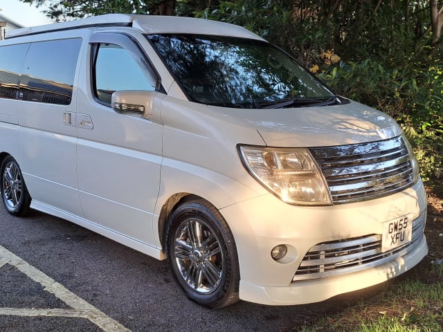 3 berth Nissan campervan from 2006