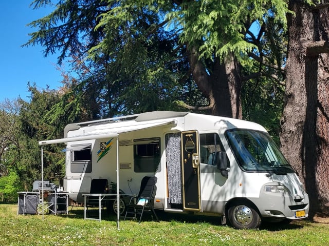 Camper Fiat integrale in ordine, caldo, 4p