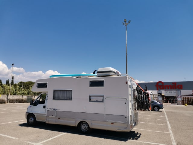 Alex – CAMPER MANSARDATO MIRAGE 5 STELLE 6 POSTI