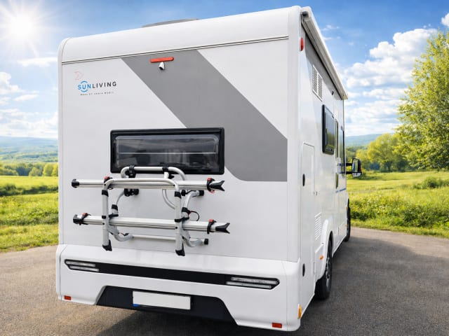 De Sunliving A70DK, super comfort – Genügend Platz für die ganze Familie!