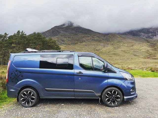 Ronny the big blue van  – 2 berth Ford campervan from 2018