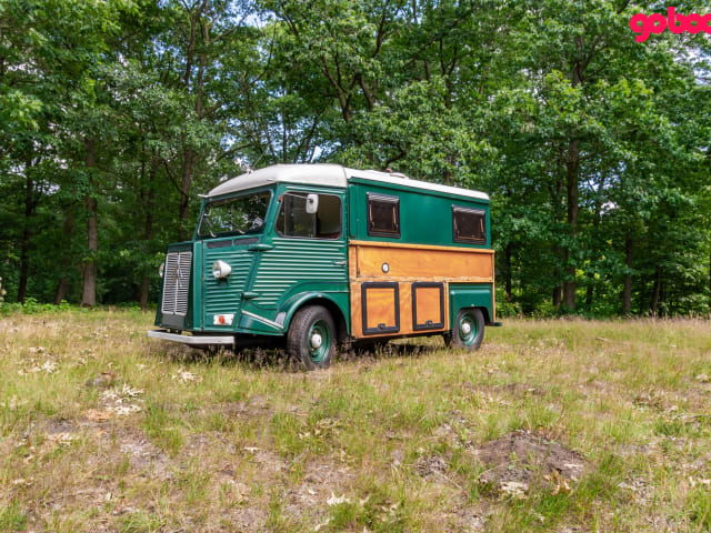 Woody – Klassischer Citroen HY 1976 Buscamper