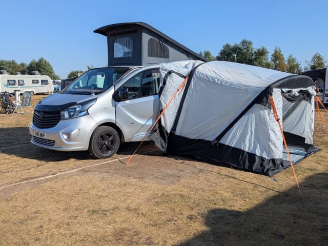 Ted – 4-persoons campervan, modeljaar 2015