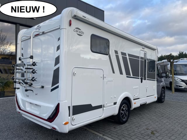 NIEUW!  – NEW! 24Edition Carado full option 2024/4pers