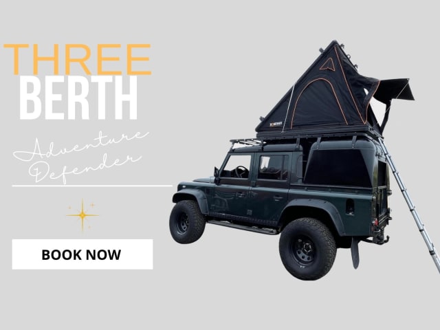 Adventure Defender – Land Rover Defender 110 mit 2 Schlafplätzen