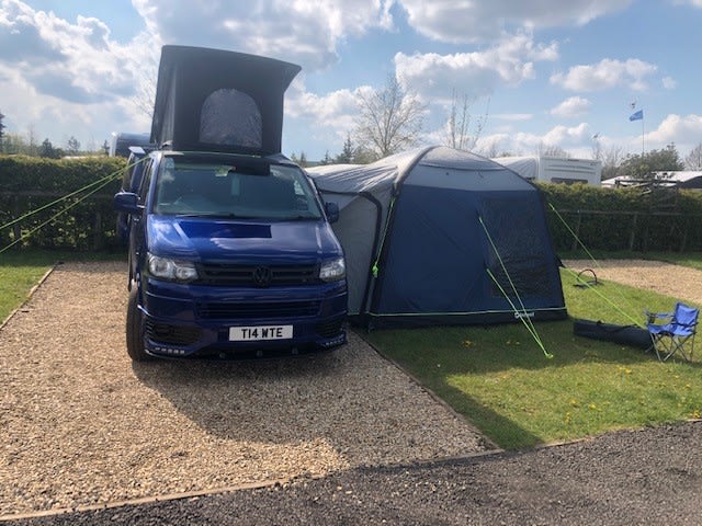 4 berth Volkswagen Transporter campervan 2008