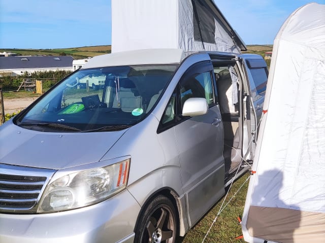 Rudiger – Toyota auto omgebouwde bestelwagen met 4 slaapplaatsen