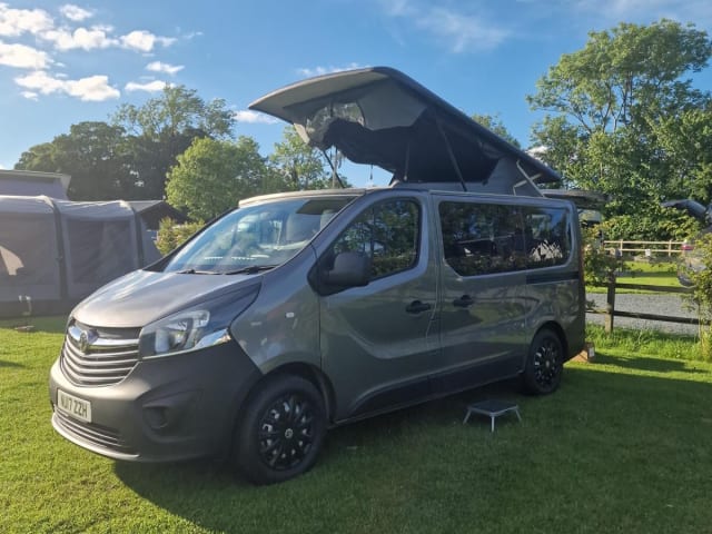 Bazz Van Dan – Campervan Vauxhall a 4 posti letto