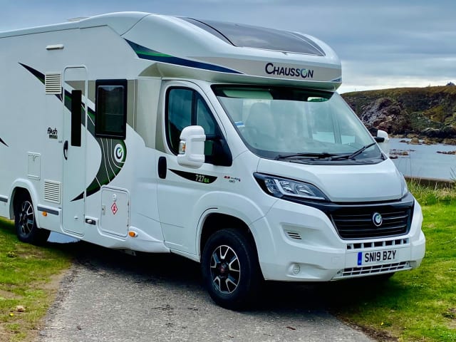 Flora (The Explorer) – Motorhome Hire in the Heart of the Moray Coast