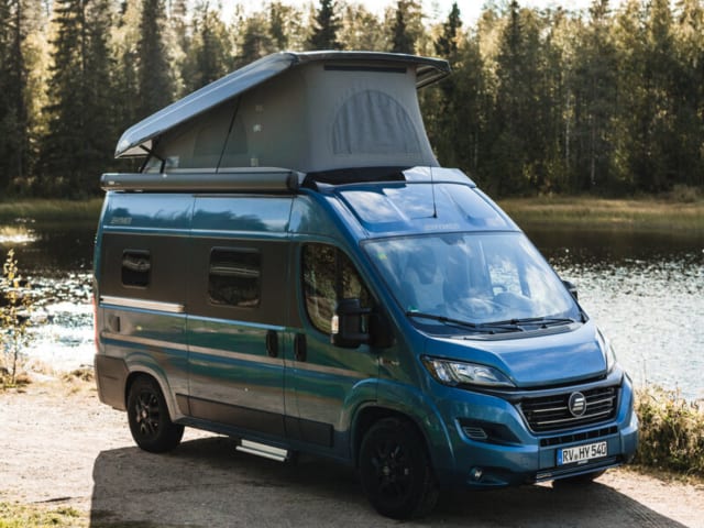 Hymer 540 Bleu Évolution (2021)