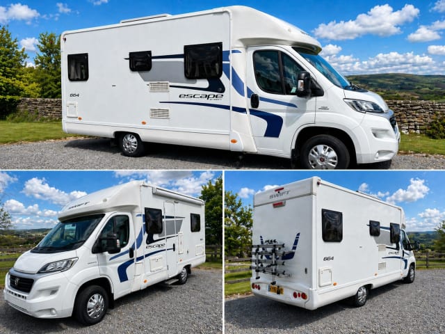 Hamish – Modern 4 Berth Motorhome Located in St Andrews, Scotland