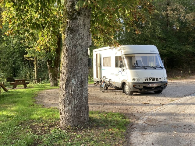 De klassieker – 3p Hymer integrated from 2001