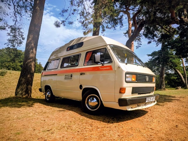 Komet – Komet – Camping-car rétro VW T3 classique 1989 | 4 personnes