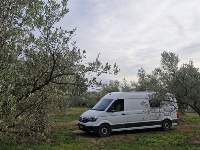 Stylish & self-sufficient off-grid campervan
