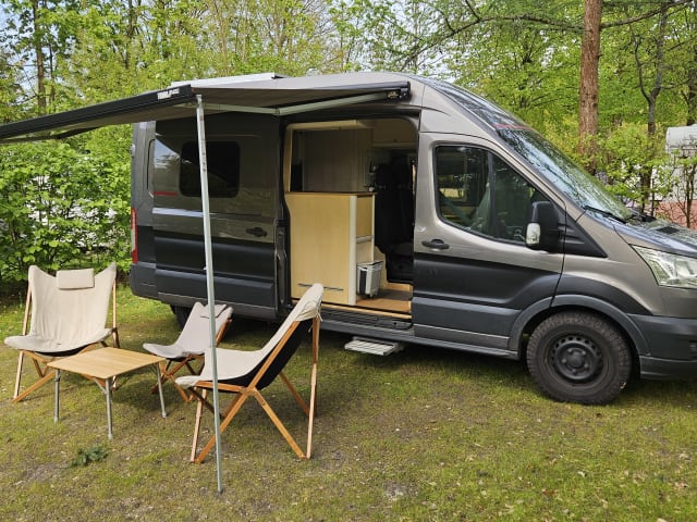 Jort Transit – Stoere Off-Grid camper