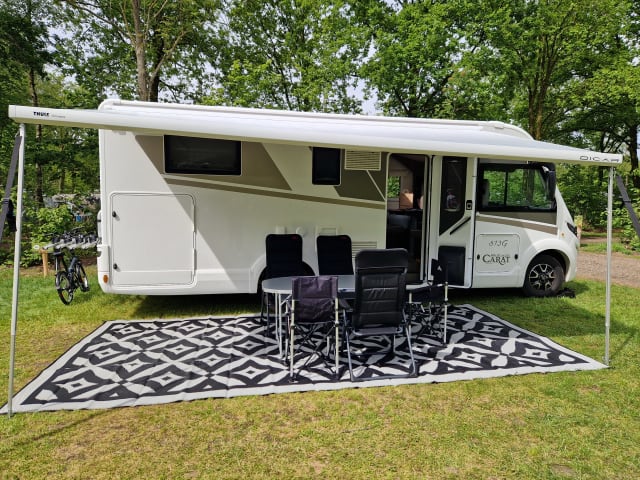 Spacious 5pers. family camper from 2024