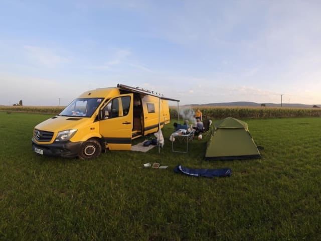 Sunnie – Our beautifully crafted 2 berth campervan