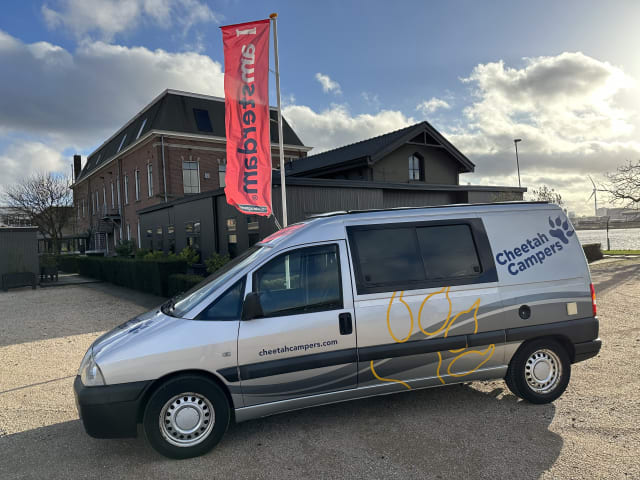 Cheetah – Cheetah 2 persoons Fiat Scudo buscamper