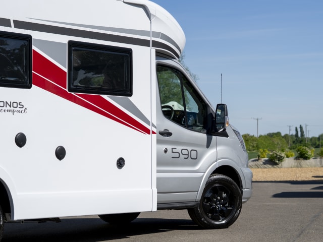 NWS – Kronos 590 2 Berth Smaller Motorhome Ideal for Couples and adventure 